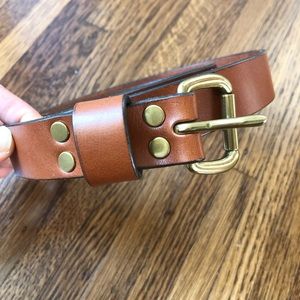 J.Crew leather belt, small